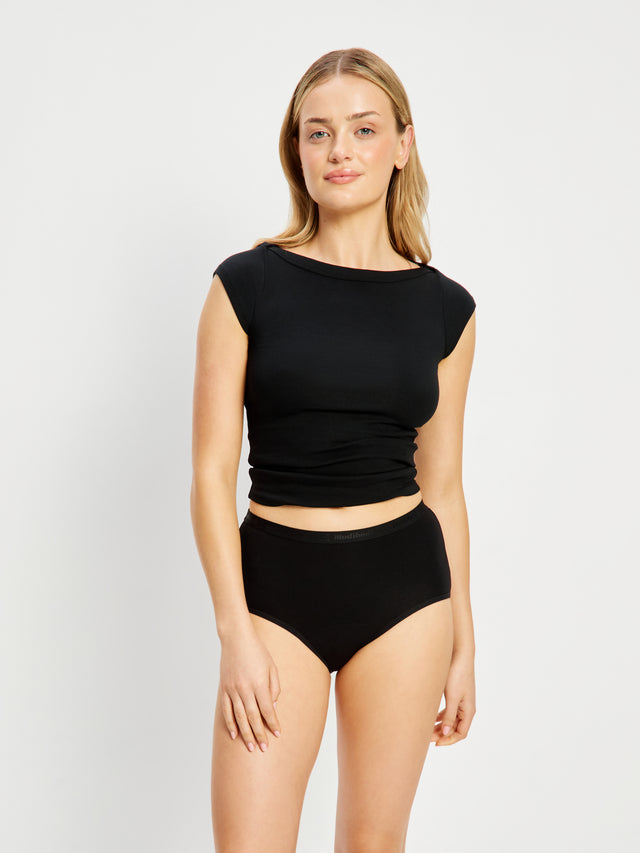 Classic Full Brief Moderate Black