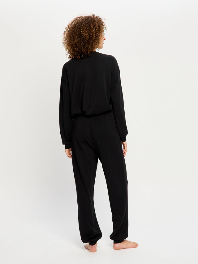 Jogging coupe classique Noir