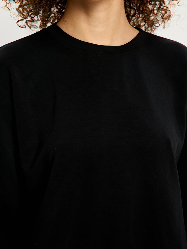 Sweat coupe classique Noir