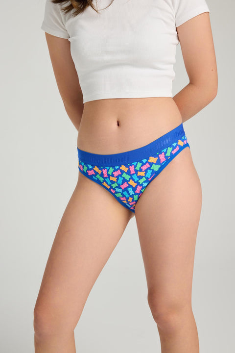 Modibodi Period Pants For Women Bikini Bottoms - Incontinence Protection -  Reusable & Washable Ladies Knickers - Menstrual Underwear - Maxi Flow -  Black - 6/2XS : : Health & Personal Care