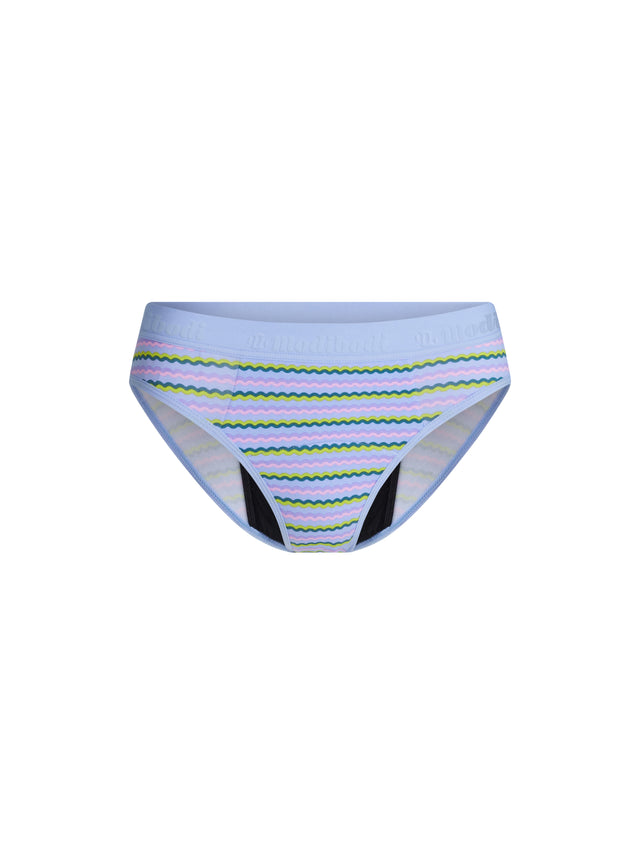 Teen-Hipster-Bikini Super Grapefruit Stripe