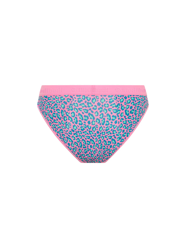 Teen Hipster Bikini Moderate Mystic Leopard Pink