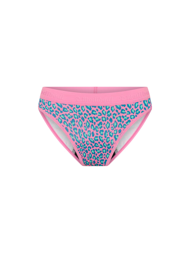 Teen Hipster Bikini Moderate Mystic Leopard Pink