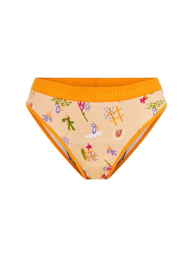 Teen Hipster Bikini Moderater Sommerhaze Orange