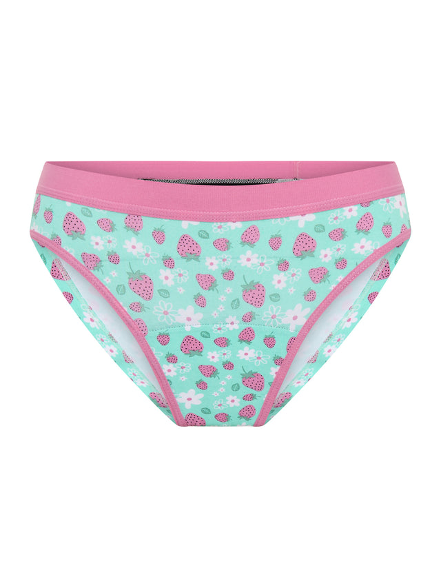 Teen Hipster Bikini Moderate Super Strawberry