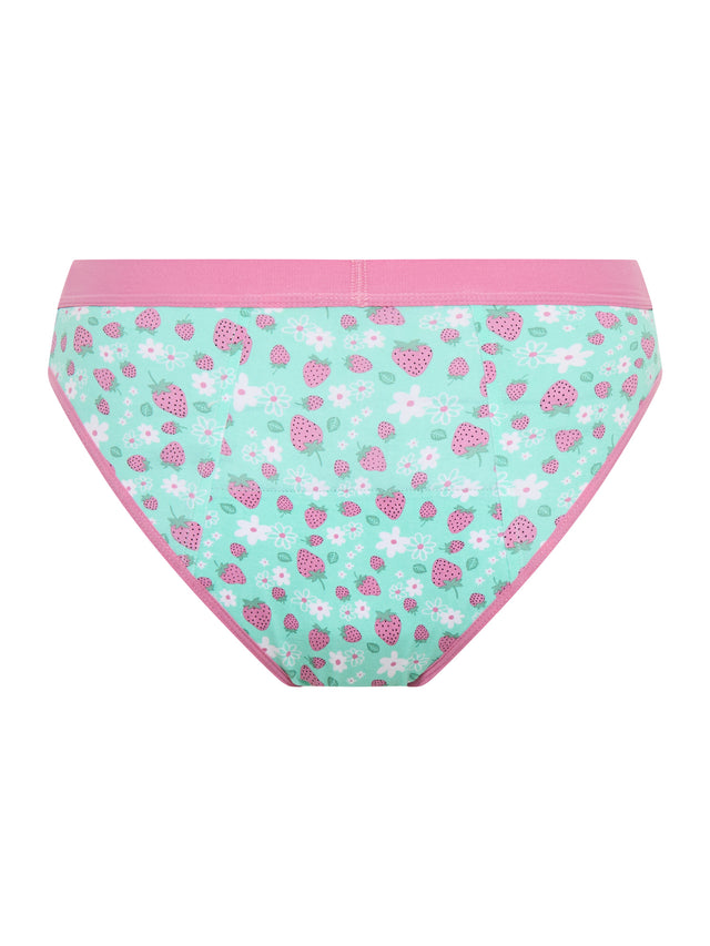 Teen Hipster Bikini Moderate Super Strawberry