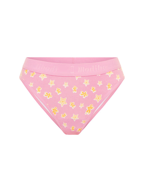 Teen Hipster Bikini Holiday Gifting 2 Pack Gingerbread Pink Multi –  Modibodi EU