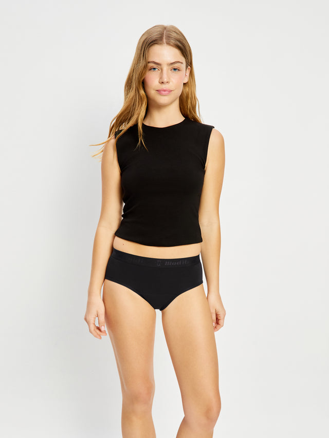 Teen Hipster Boyleg Moderate Black