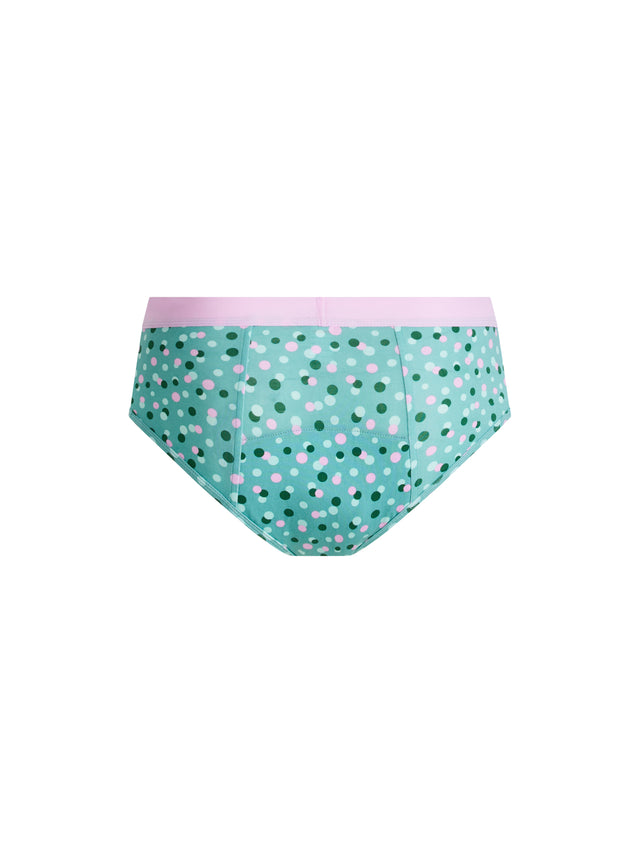 Teen Hipster Boyleg Moderate Confetti Green Pink