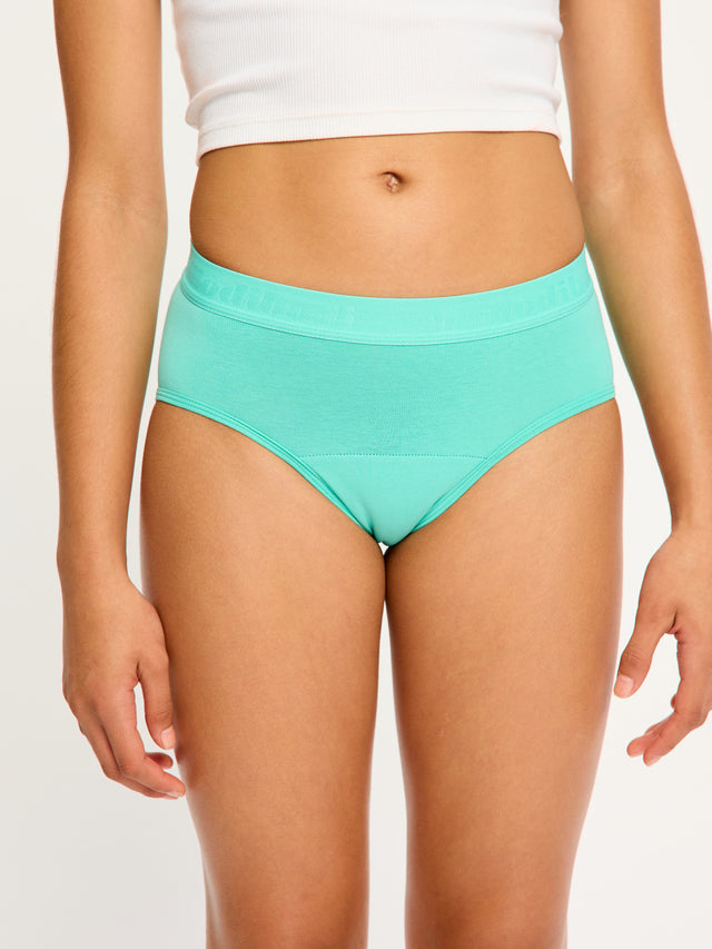 Teen Hipster Boyleg Moderate Melon Green