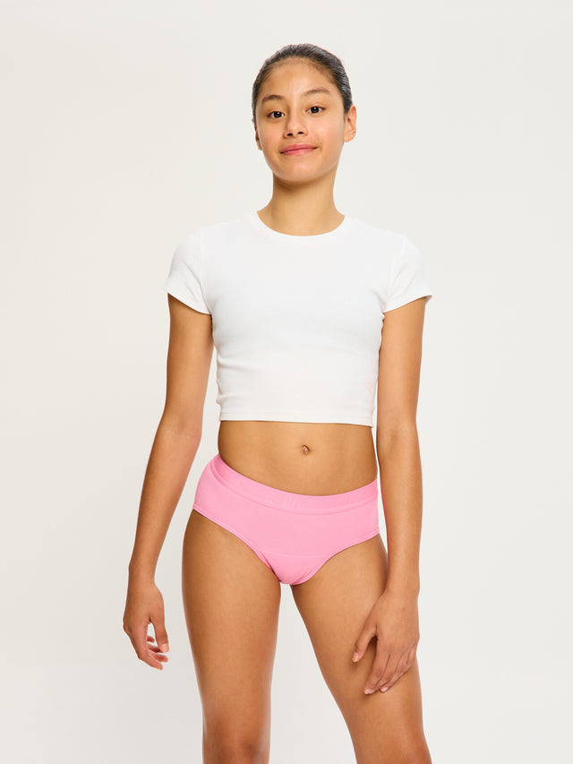 Teen Hipster Boyleg Moderate Jellybean Pink