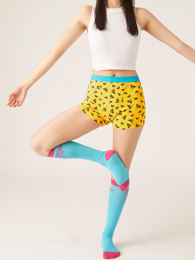 Teen Hipster Boyshort Maxi Busy Bee Yellow