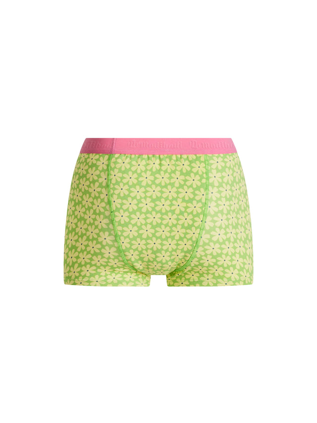 Teen Hipster Boyshort Super Floral Grün