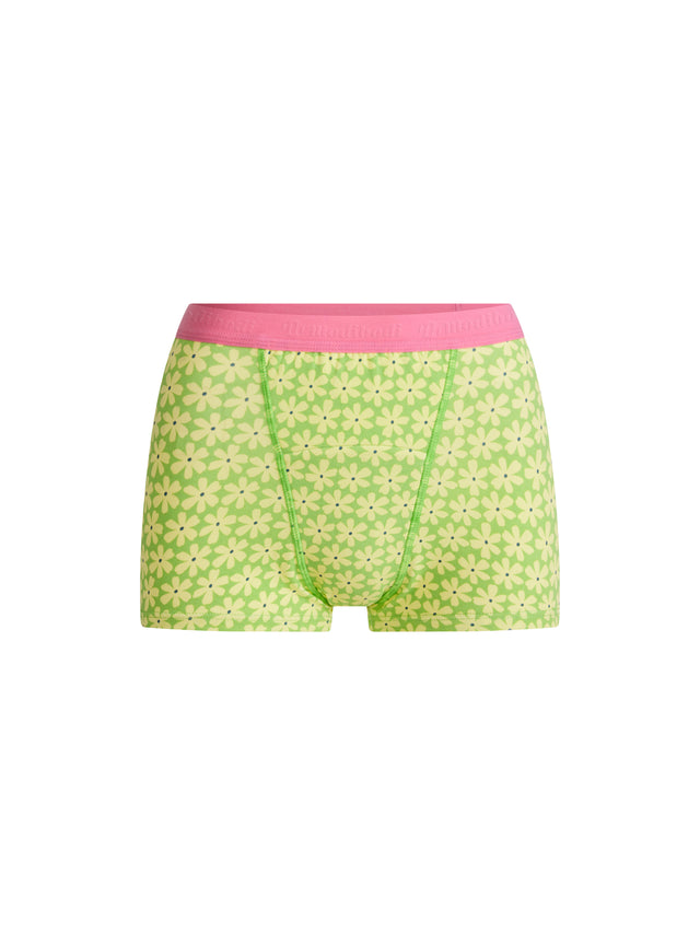 Teen Hipster Boyshort Super Floral Grün