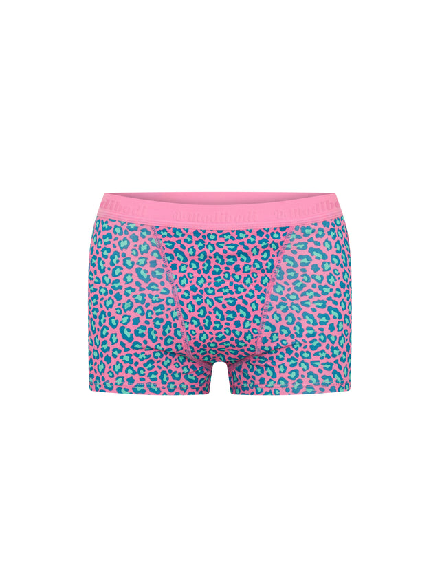 Lot de 2 shorts et bikinis taille basse Teen Hipster Mystic Leopard rose