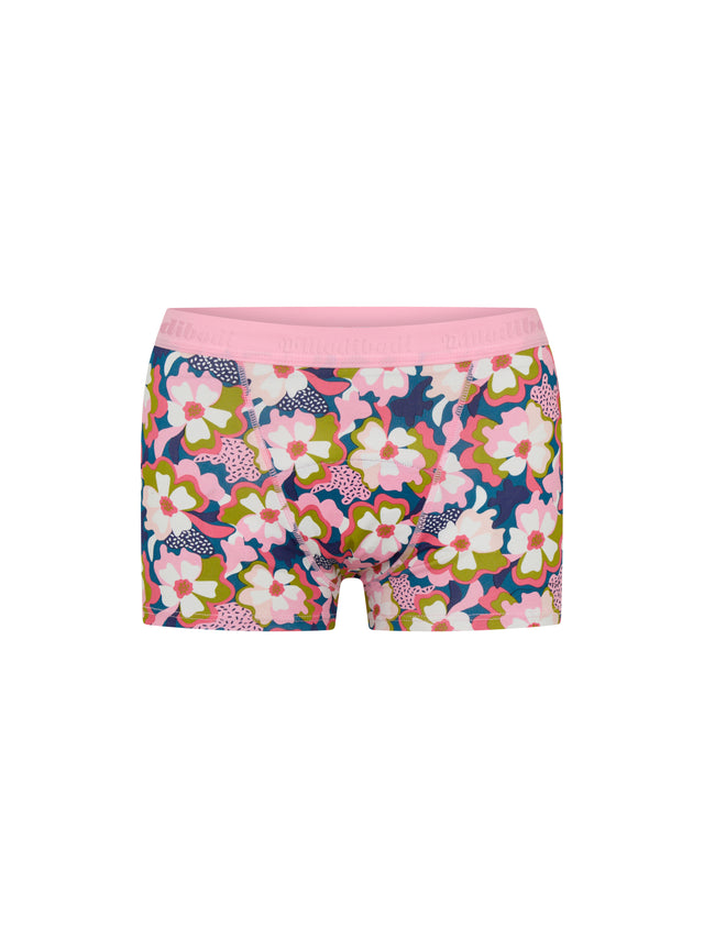 Lot de 2 shorts/hotpants/boxers de bain/maillots de bain Twilight Jungle Rose pour adolescentes