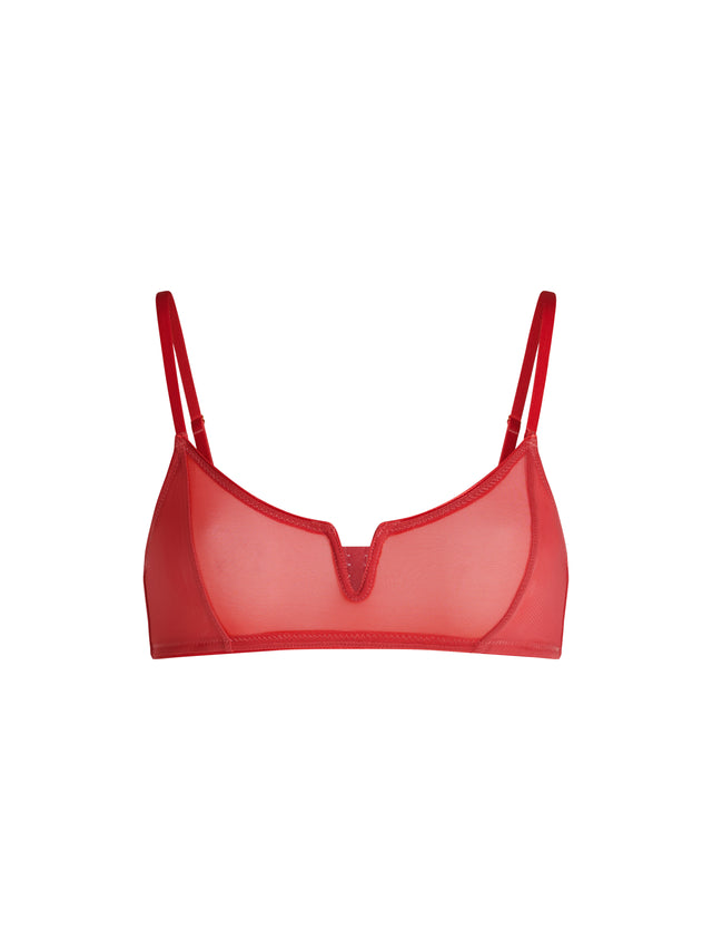 Barely There Bralette & Hi Waist Brief Set