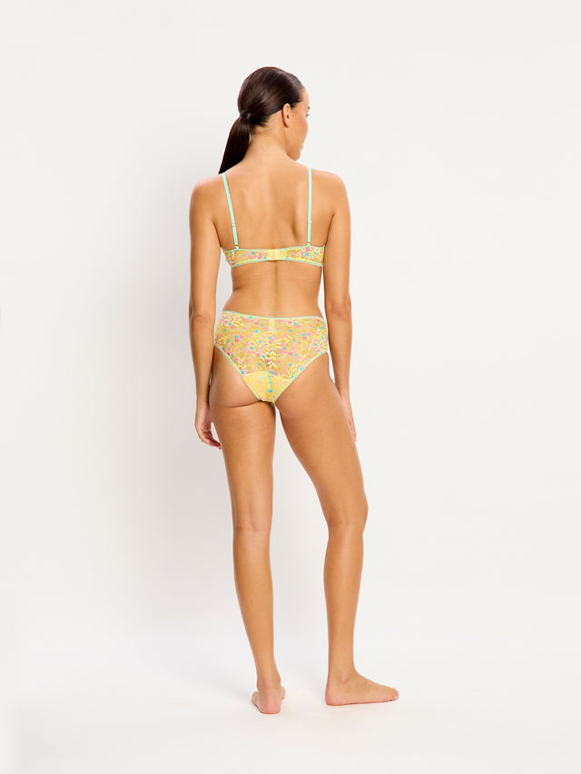 Buttercup Bralette & Hi Waist Brief Set