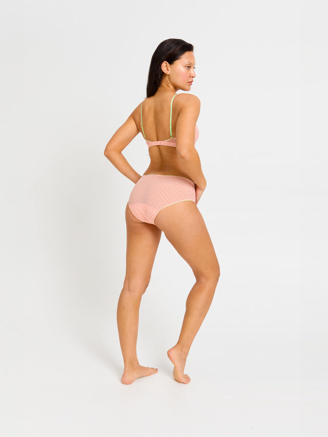 Boudoir Hi Waist Slip Moderat-Schwer Bud Pink