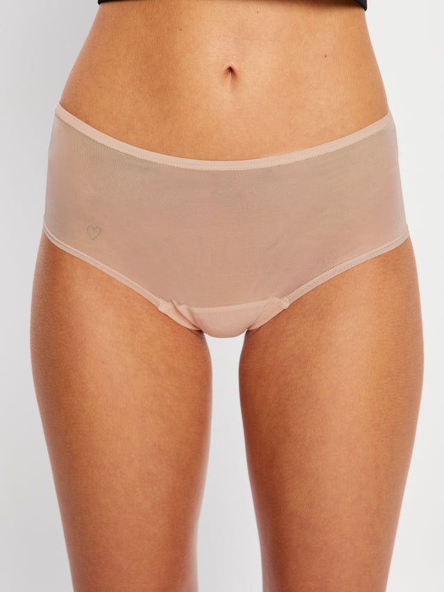 Culotte taille haute Barely There Porcelaine anti-humidité