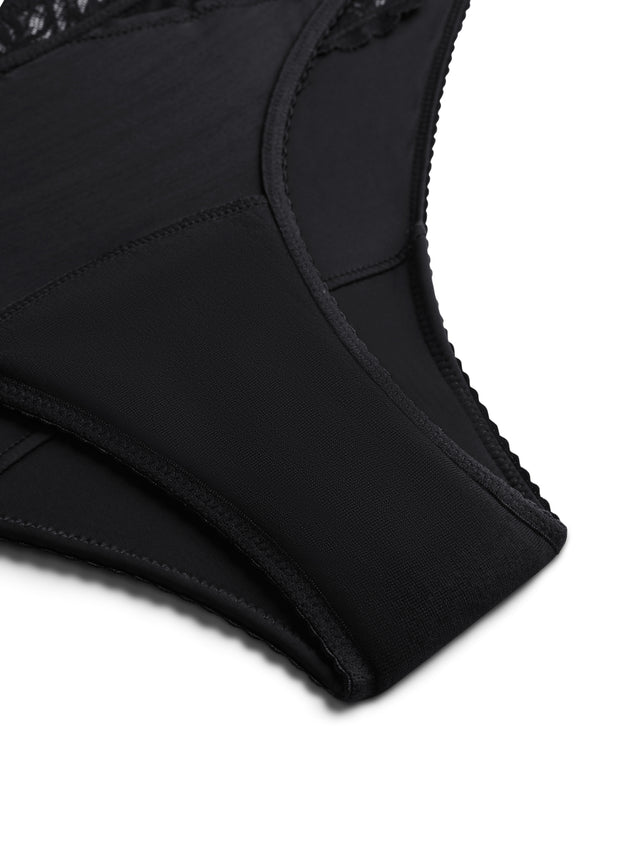 Ines Midi Brief Moderate Noir Black
