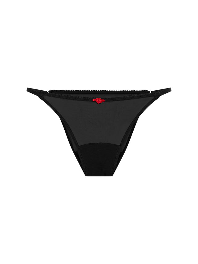 V Day Bralette & Tanga Brief Set