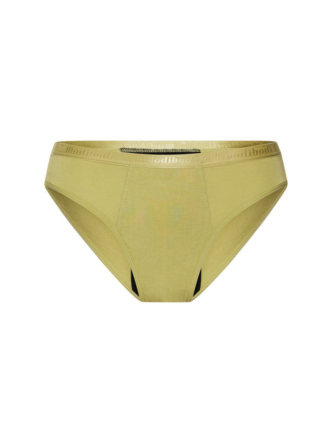 Modibodi Classic Bikini Maxi-24hrs Earth Green |ModelName:Bindy 38/S