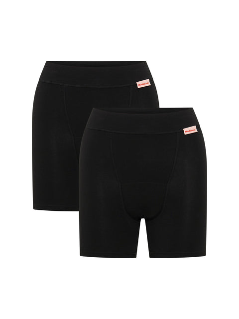 Buy Black Shorts 2 Pack Teen Heavy Flow Period Pants (7-16yrs) from Next  Poland