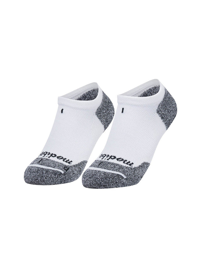 Sustainable Sweat-Proof Sock White/Grey Marle