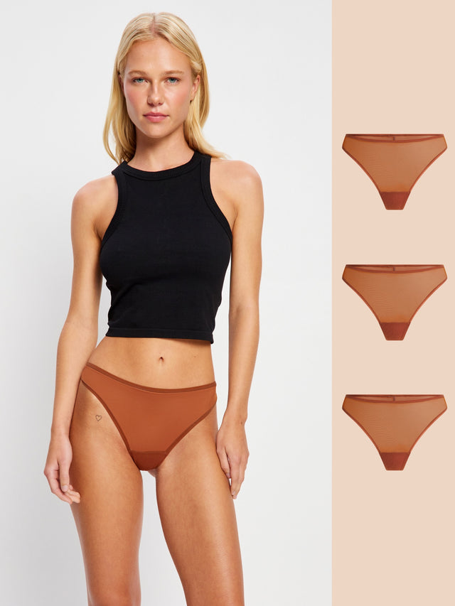 Kaum spürbarer Tanga, 3er-Pack
