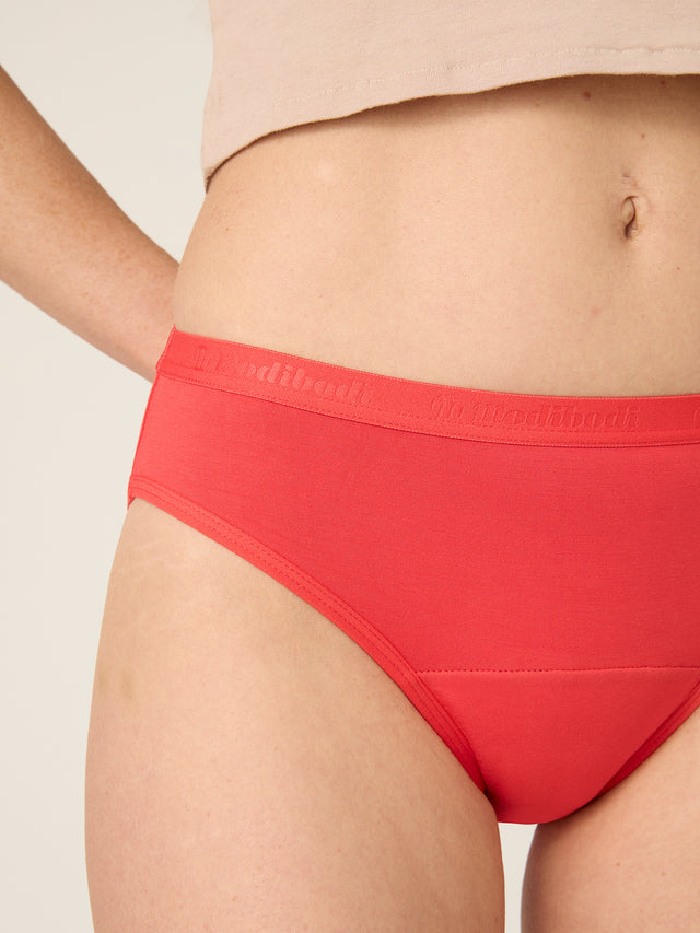 Modibodi Holiday Gifting 3 Pack Fiesta Red