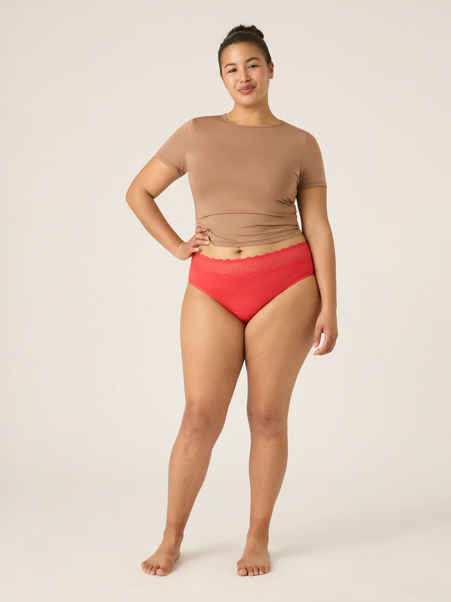 Modibodi Holiday Gifting 3 Pack Fiesta Red