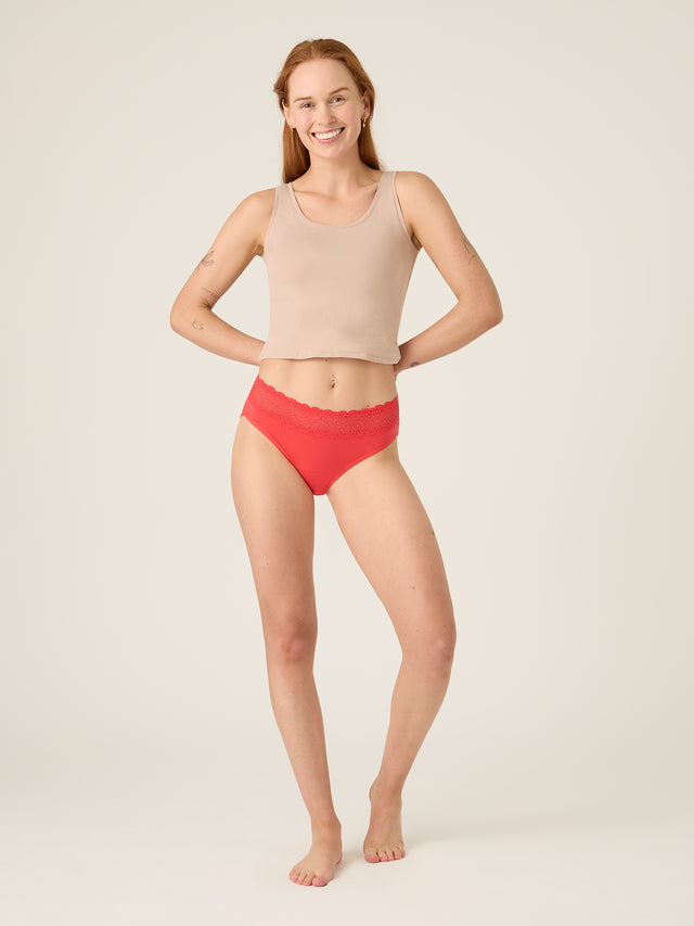 Modibodi Holiday Gifting 3 Pack Fiesta Red