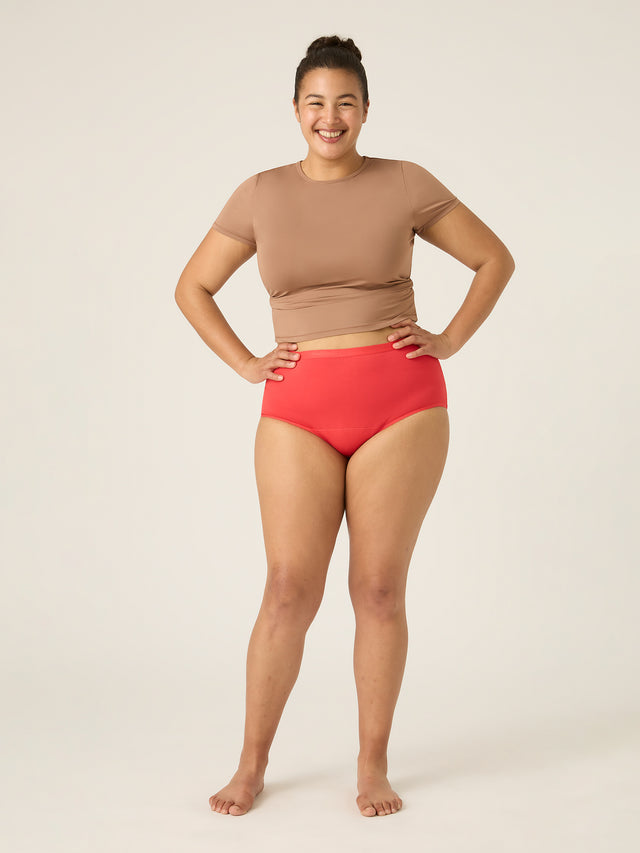 Modibodi Holiday Gifting 3 Pack Fiesta Red