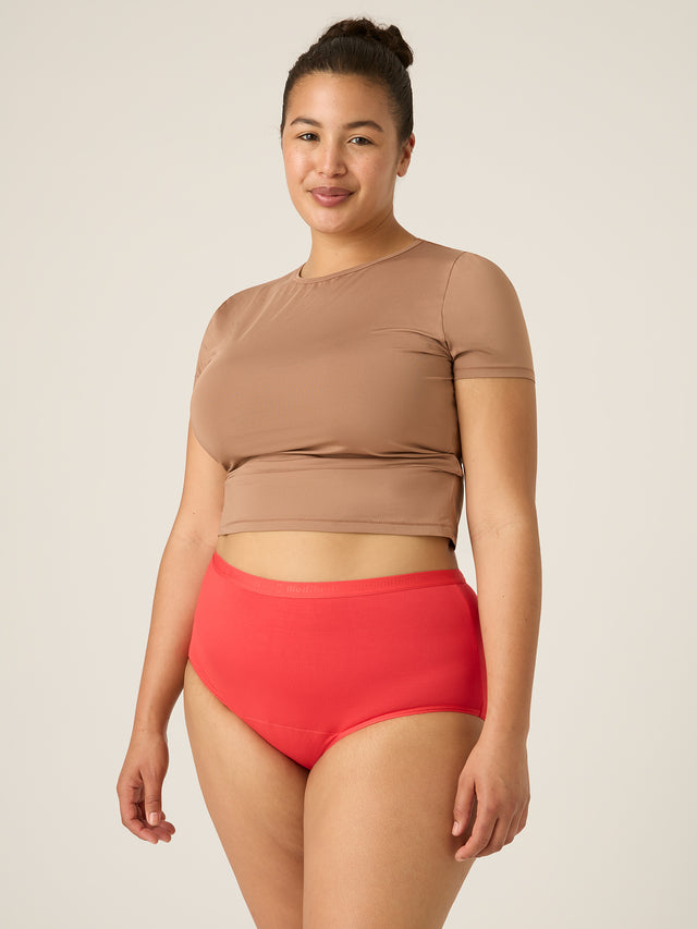 Modibodi Holiday Gifting 3 Pack Fiesta Red