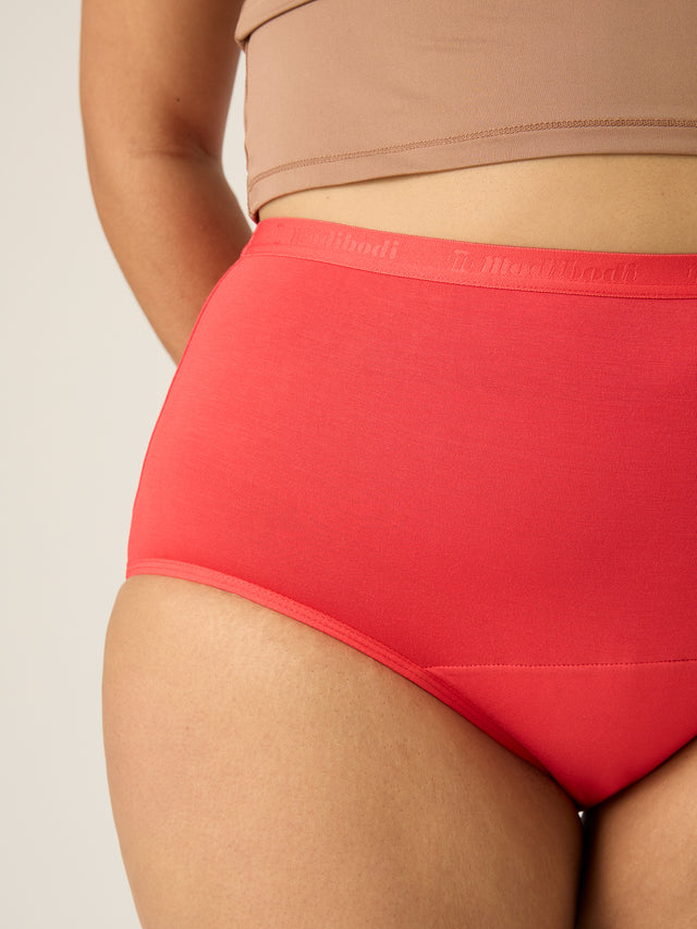 Modibodi Holiday Gifting 3 Pack Fiesta Red