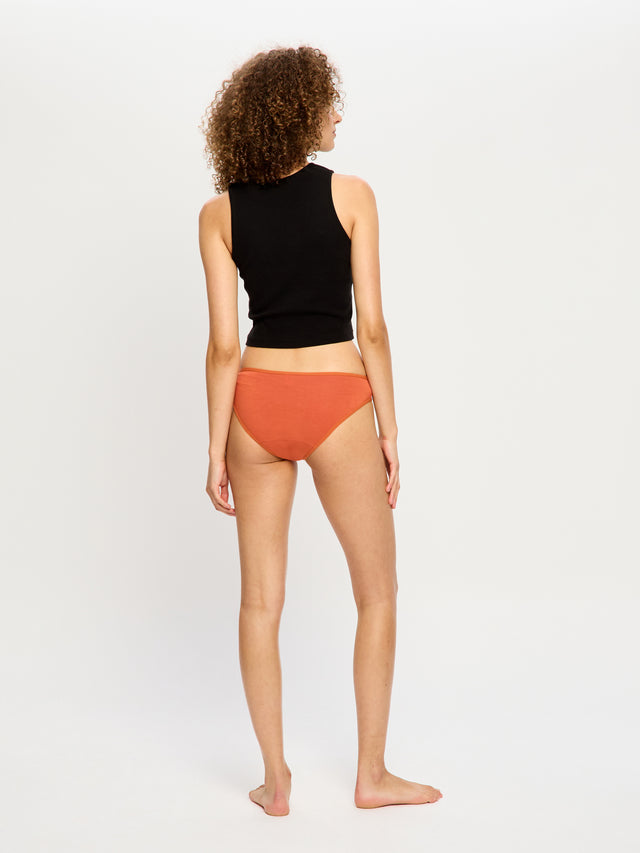 Bikini Sensuel flux léger Brique brûlée