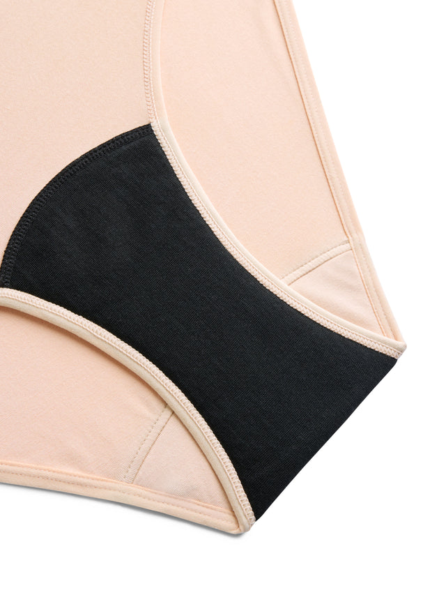 Sinnlicher High Waist Bikini im 5er Pack Cashew