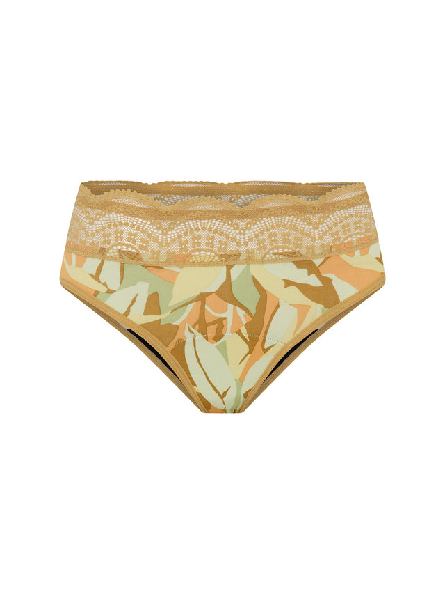 Bikini taille haute Sensuel flux moyen Araponga blanc