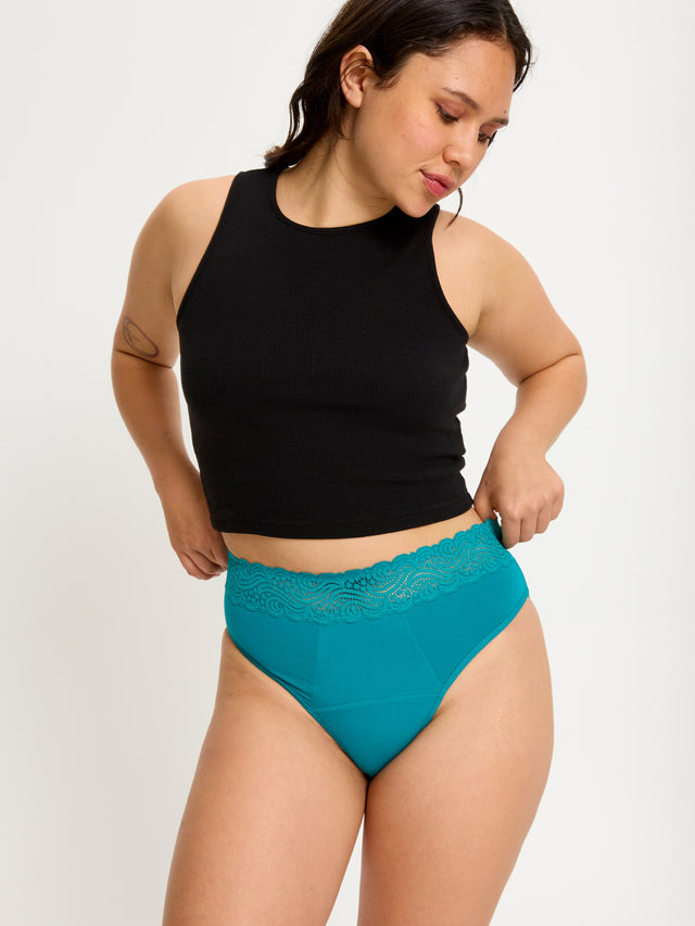 Sensual Hi Waist Bikini 3 Pack Gemstone Multi