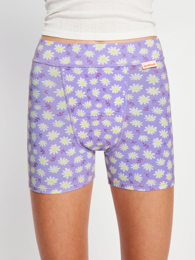 Teen Schlafshorts 2er-Pack Super Dreamy Daisy Lila