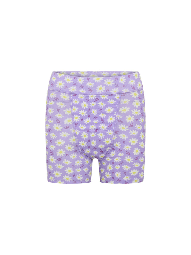 Teen Schlafshorts 2er-Pack Super Dreamy Daisy Lila