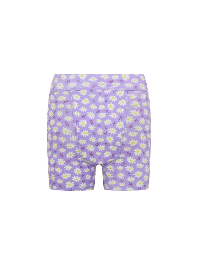 Teen Schlafshorts 2er-Pack Super Dreamy Daisy Lila