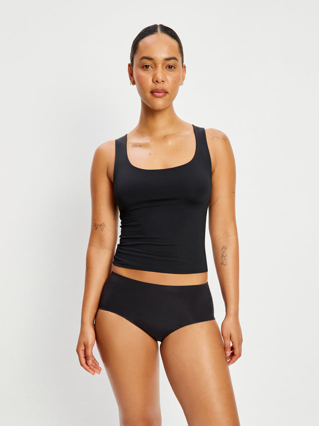 Seamfree Boyleg Moderate Black