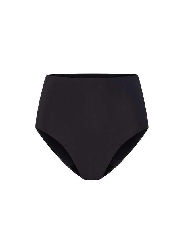 Nahtloser Full Brief Moderate Schwarz