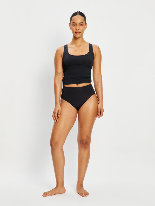 Seamfree Full Brief Moderate Black