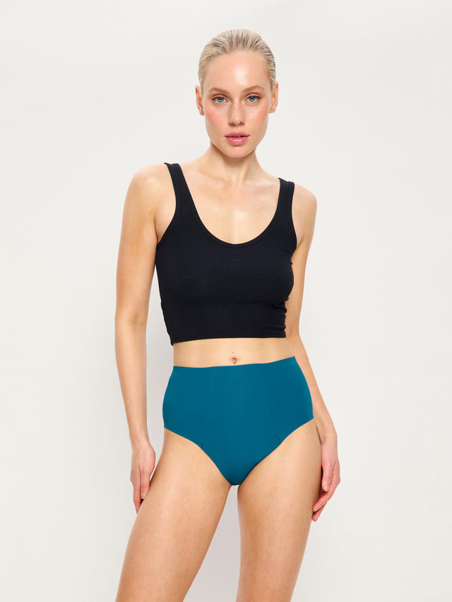 Culotte sans coutures flux ultra Bleu lagune