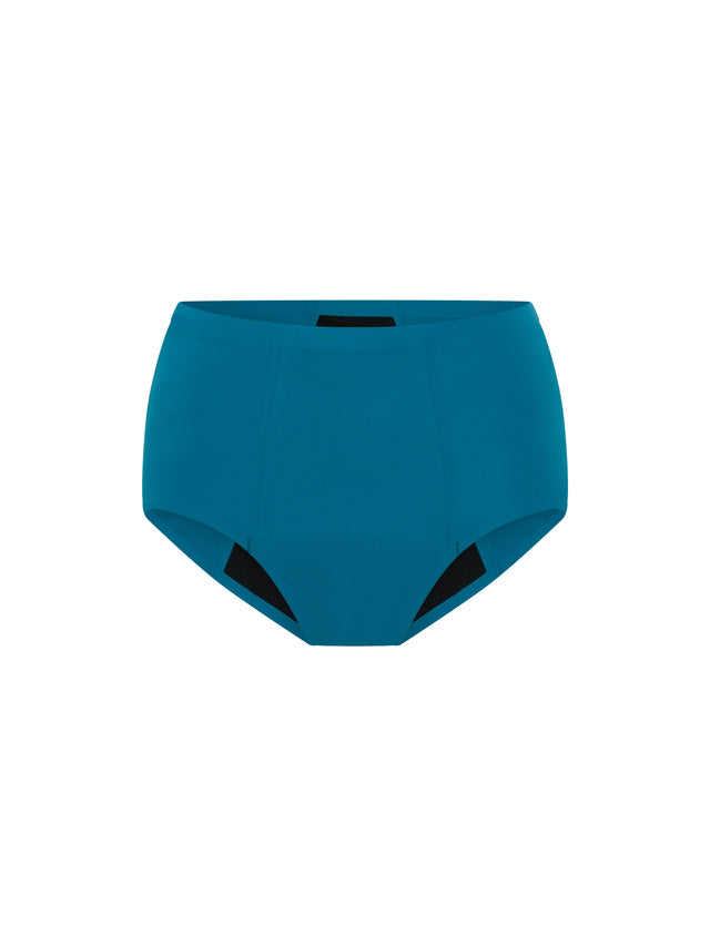 Culotte sans coutures flux ultra Bleu lagune