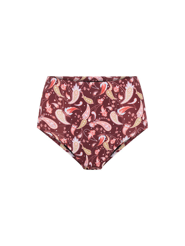 Nahtloser Full Brief Super Opulent Paisley Rot