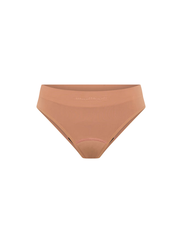 ModiComfort Nahtloser Cheeky Brief Light Italian Clay
